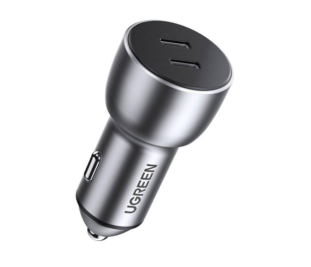 UGREEN Ładowarka samochodowa CD213 2x USB-C 36W szara - 1488949 - zdjęcie 2